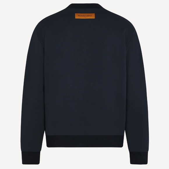 Louis Vuitton LV Stitch Print Embroidered Crewneck Sweatshirt - 3L - Picture 3 of 3